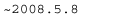 `2008.05.08